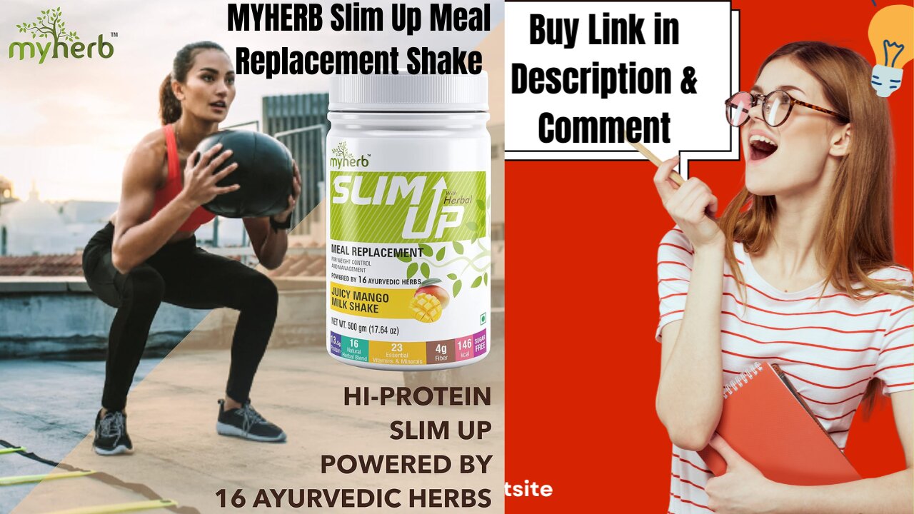 "How to Use MYHERB Slim Up Meal Replacement Shake for Effective Weight Control"