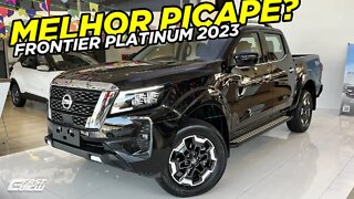 NOVA NISSAN FRONTIER PLATINUM 4x4 2023 COM PREÇO DE BMW!! MELHOR DA CATEGORIA?