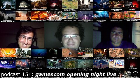 podcast 151: gamescom opening night live +10ME