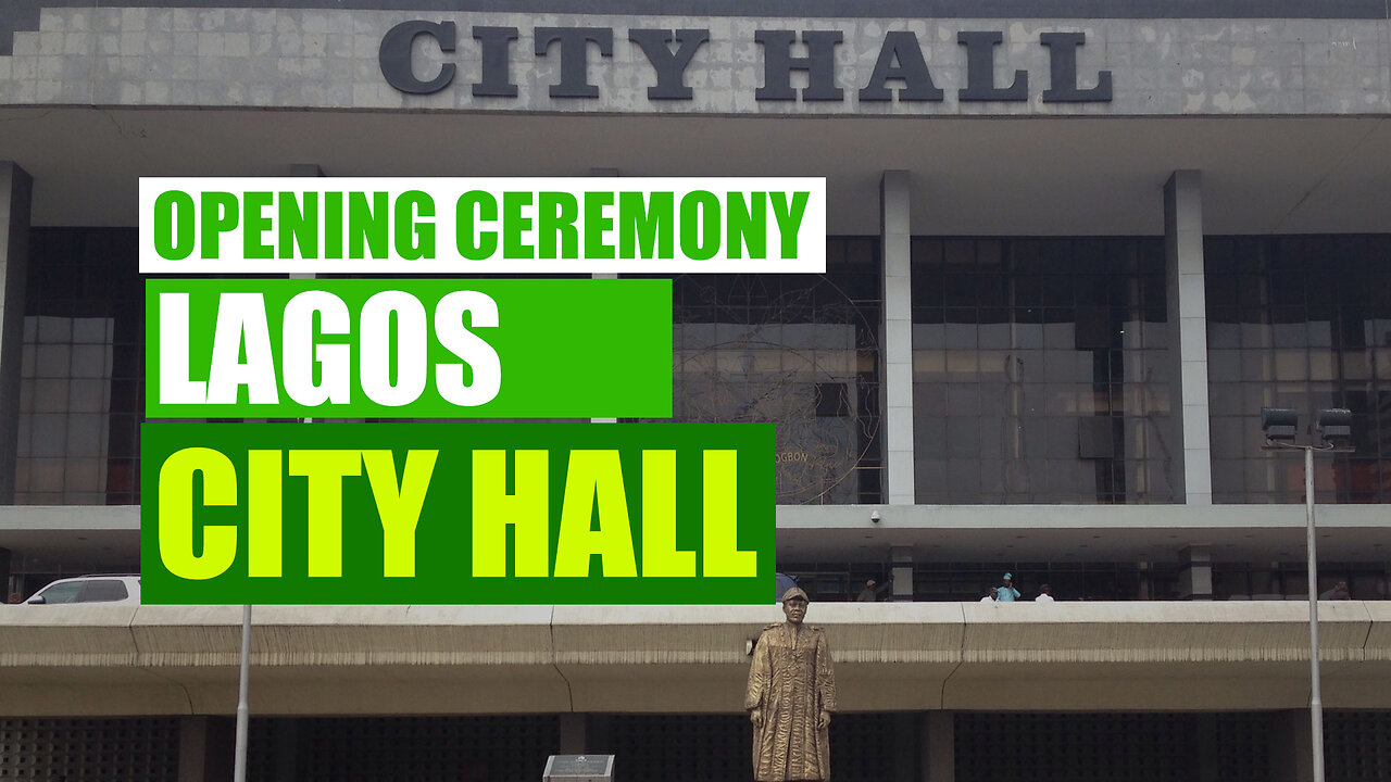 Colonel Mobolaji Johnson & Oba Adeyinka Oyekan At The Opening Ceremony Of The Lagos City Hall