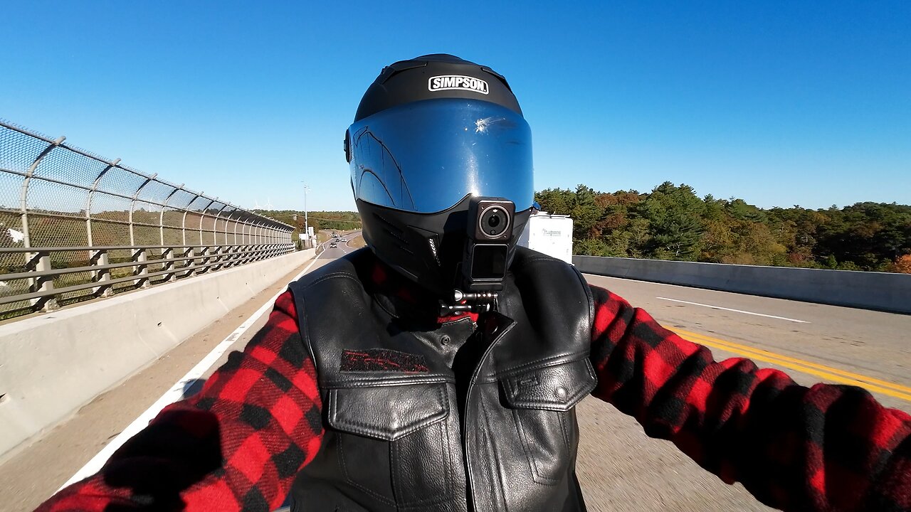 Road Glide Special over Cape Cod Canal