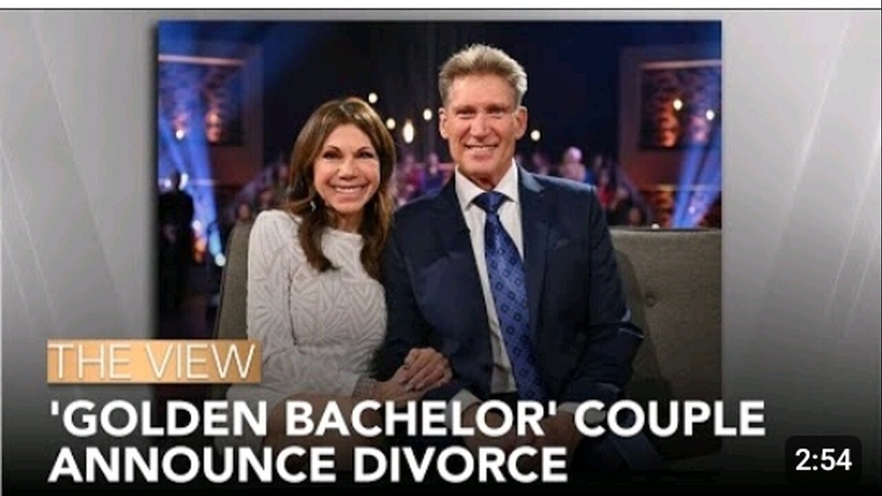 'Golden Bachelor' Couple Announce Divorce _ The View