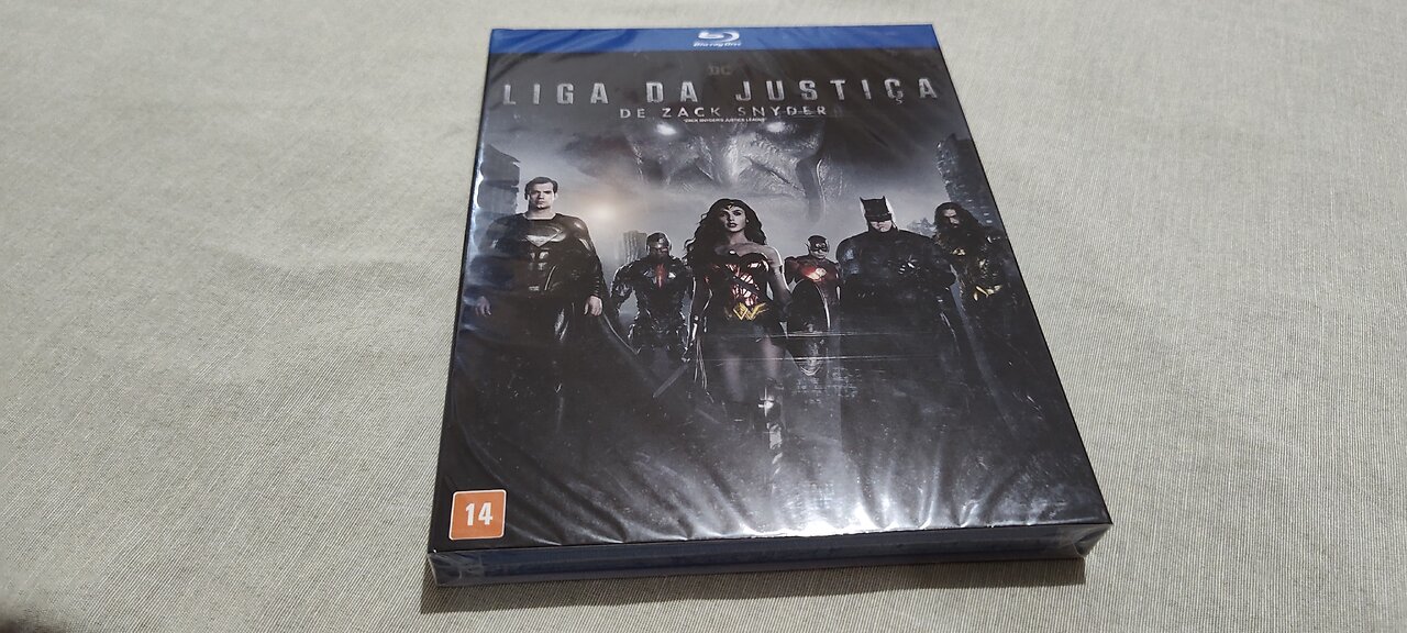 Liga da Justiça de Zack Snyder - Unboxing Blu-ray (Snyder Cut)