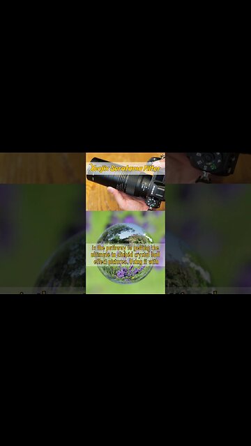 The crazy Zenjix Soratama crystal ball filter