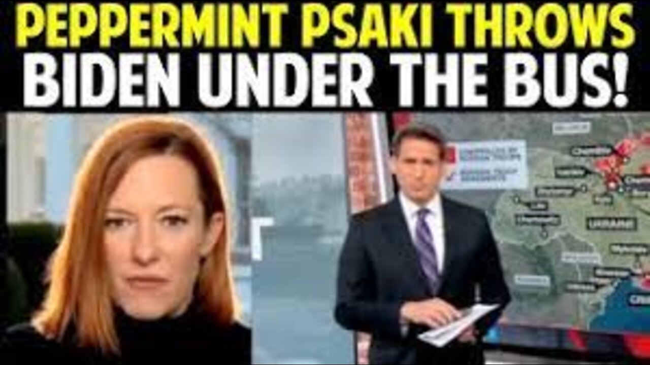 PEPPERMINT PSAKI THROWS BIDEN UNDER THE BUS!