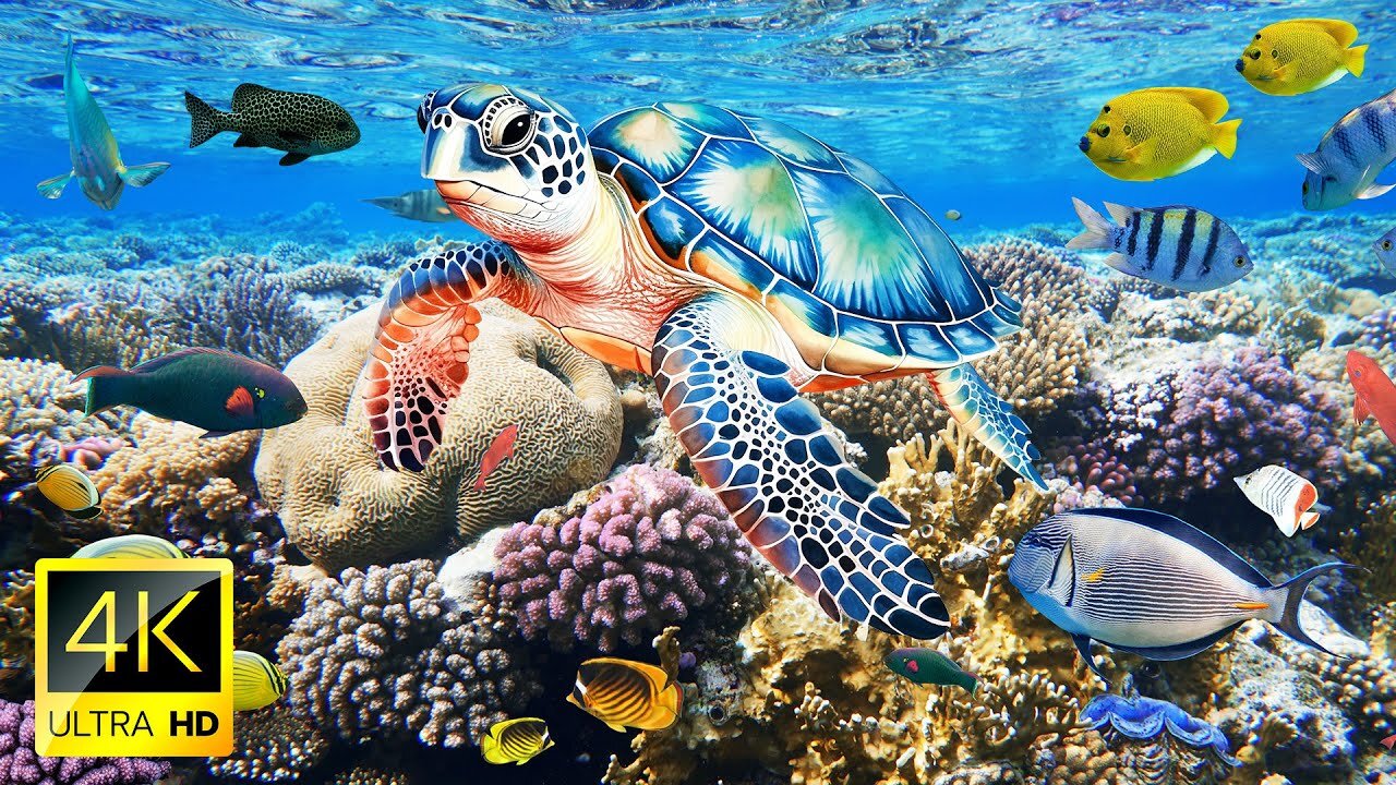 30 Minutes Underwater Sea Life Royalty Free Stock