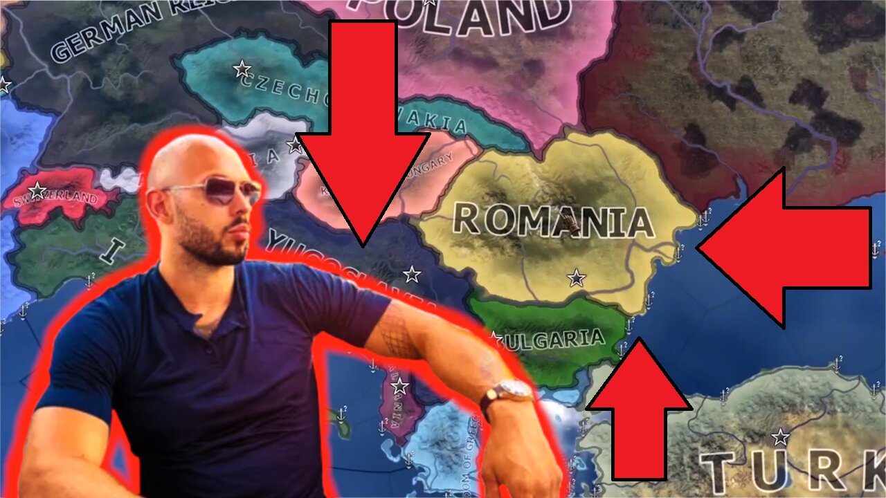 Andrew Tate takes over Romanian government || Hoi4 ||