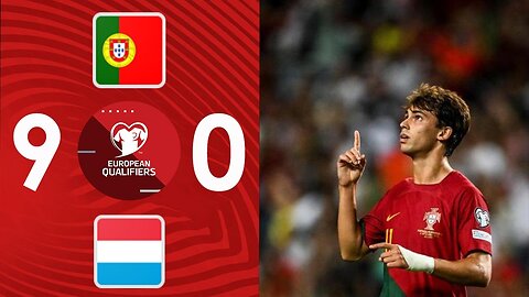 Without Cristiano Ronaldo! Portugal Scores 9 Goals vs Luxembourg |European Qualifiers HD
