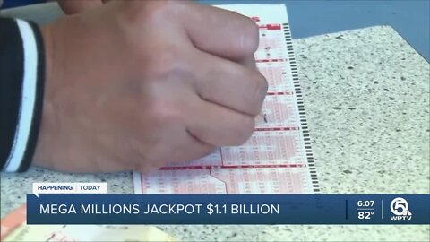 Mega Millions jackpot reaches $1.1 billion