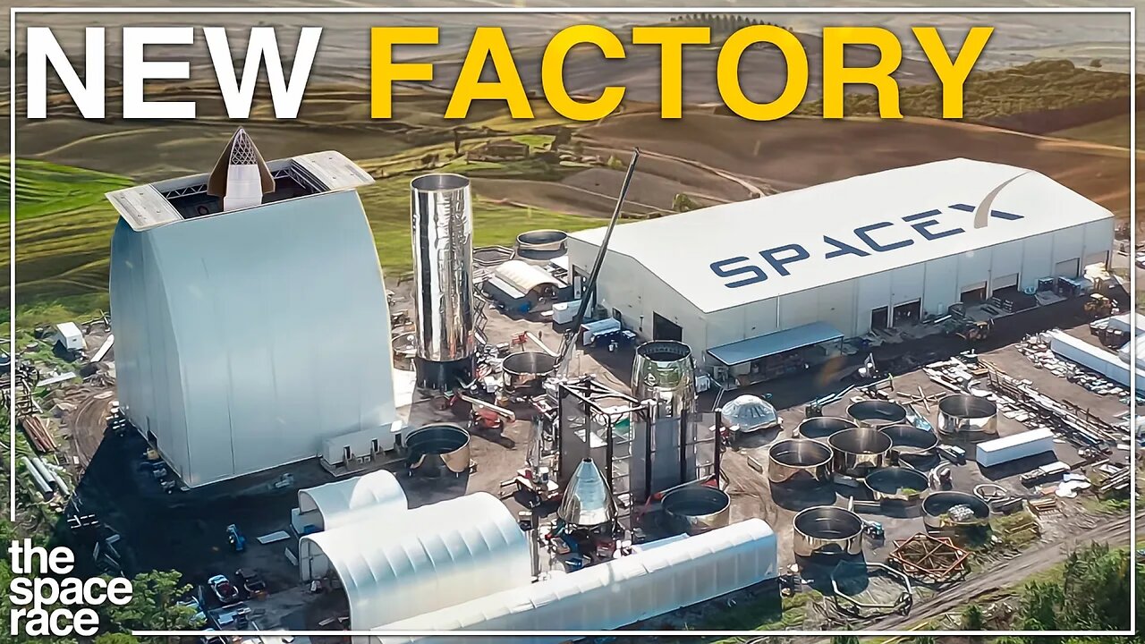 New SpaceX Starship Factory Revealed!