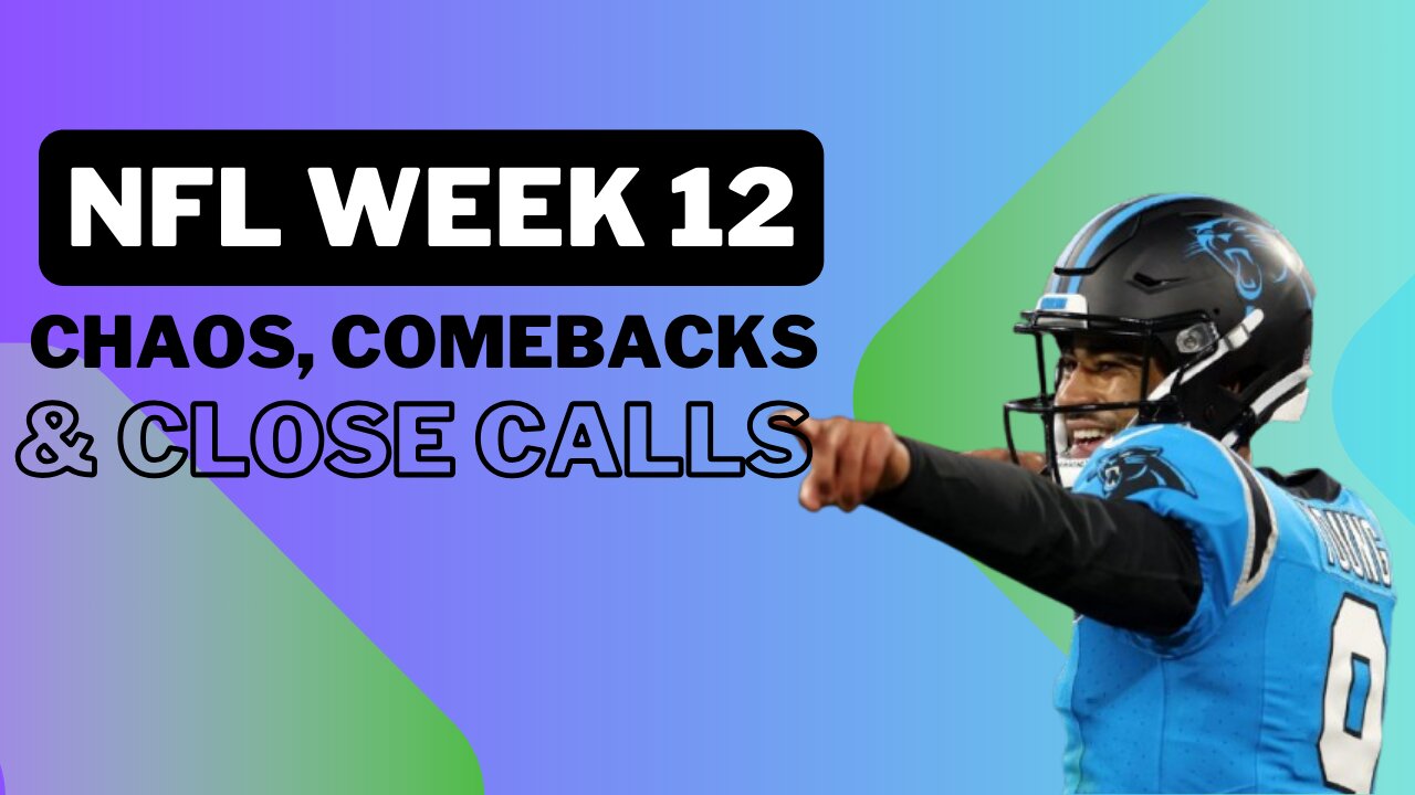 NFL Week 12: Thrilling Finishes, Record-Breaking Plays, and Playoff Drama