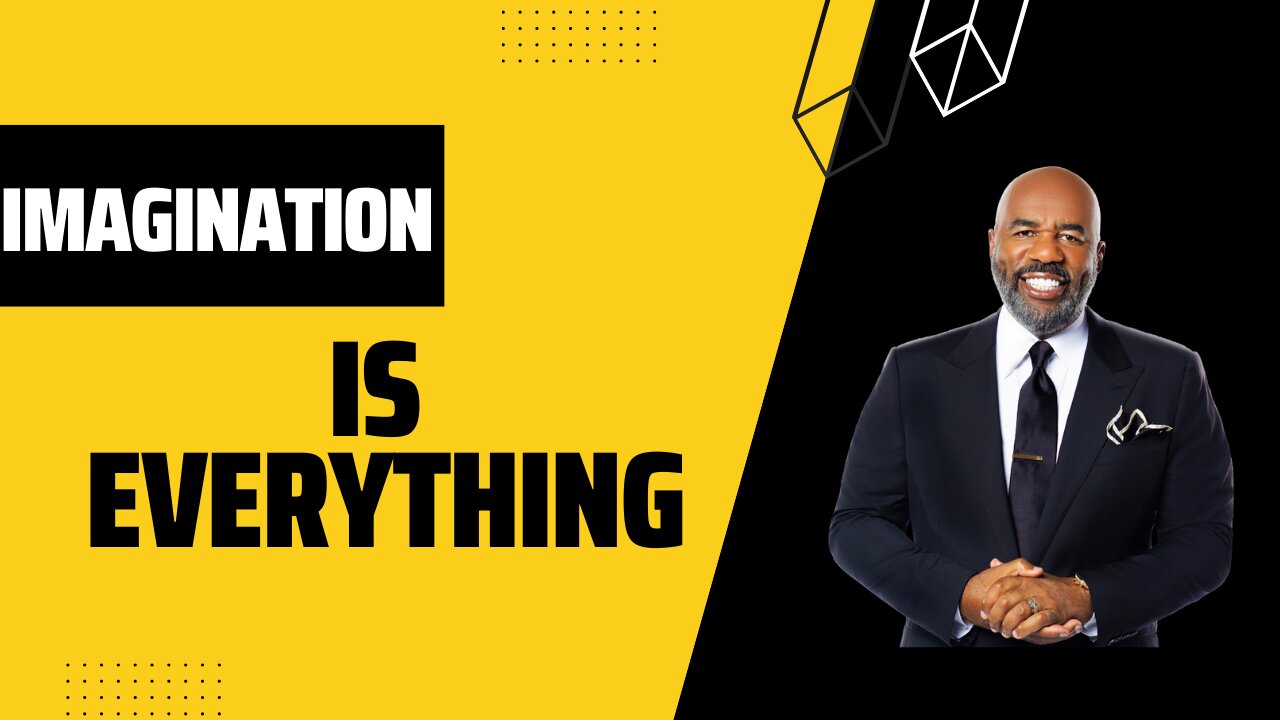 IMAGINATION IS EVERYTHING | Motivational Speech by Steve Harvey