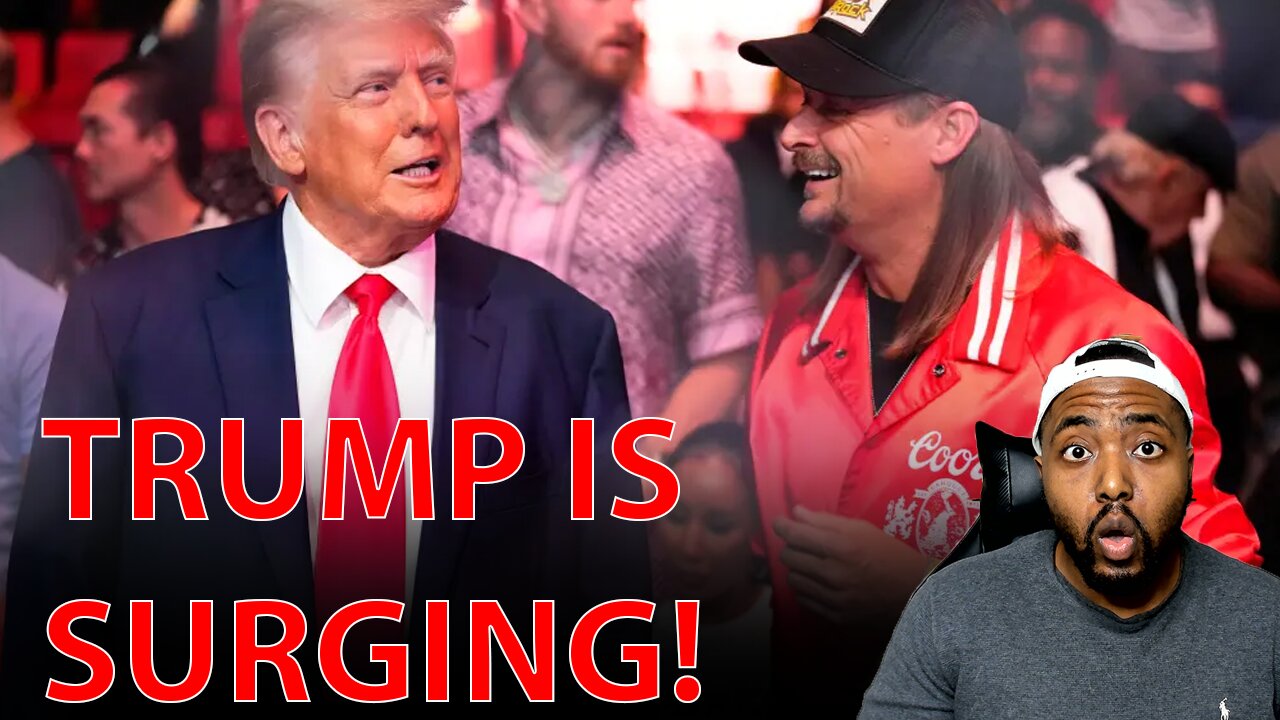 Trump Gets Standing Ovation And Let's Go Brandon Chants At UFC 287 As His Support SURGES!