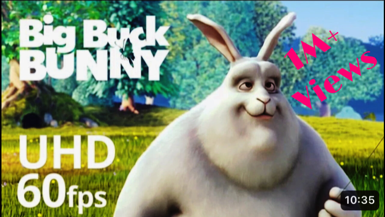 Big Buck Bunny 60fps 4K - Official StarMusic.com / Blender Foundation Short Film