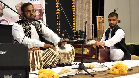 Tabla Presentation by SABIR AND SHAHZAIB Surinder Khan Concert August 2022 Part 3