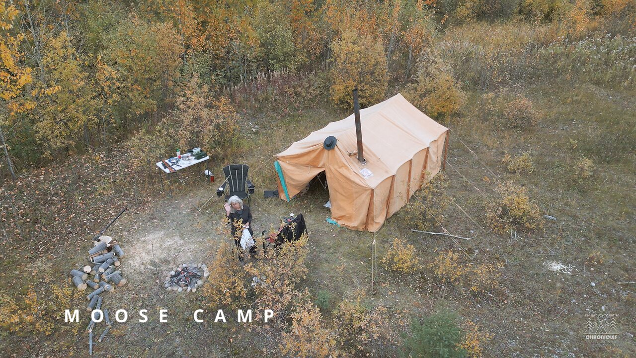 Moose Camp - Drone View