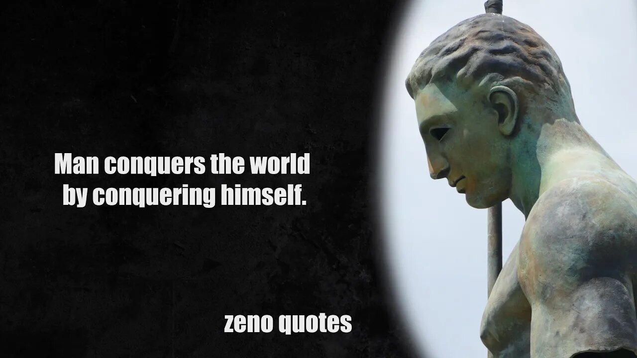 STOIC QUOTES - ZENO OF CITIUM GREEK PHILOSOPHER - FOUNDER OF STOIC WISDOM