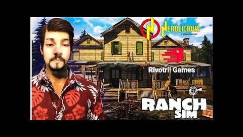 🎮 GAMEPLAY! Viramos fazendeiros em RANCH SIMULATOR! Confira como foi!