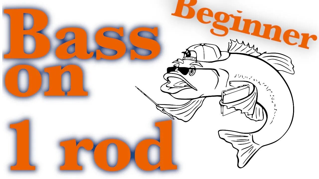 One rod and reel combo for beginning bass fisherman