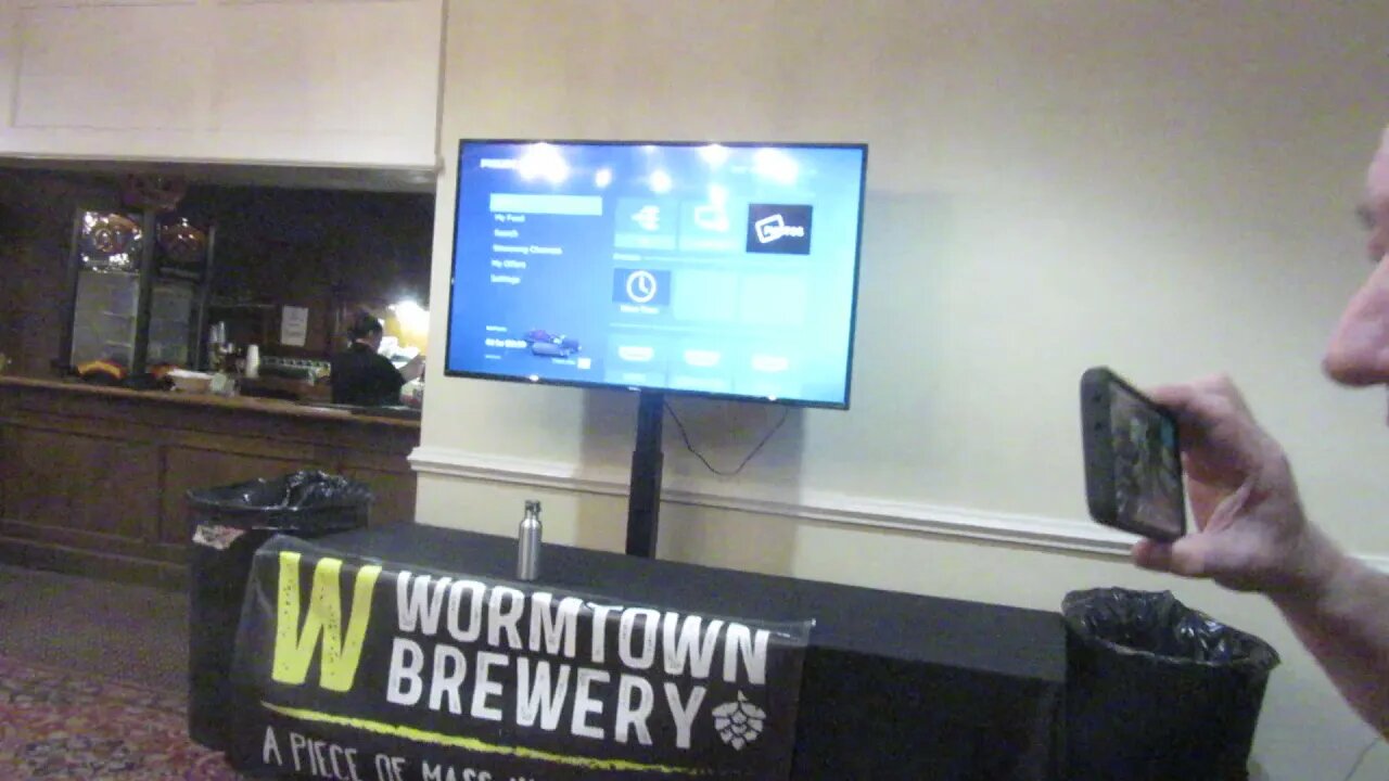 A Brief Clip of Todd Tuckey Doing a livestream on day 3 of Pintastic NE