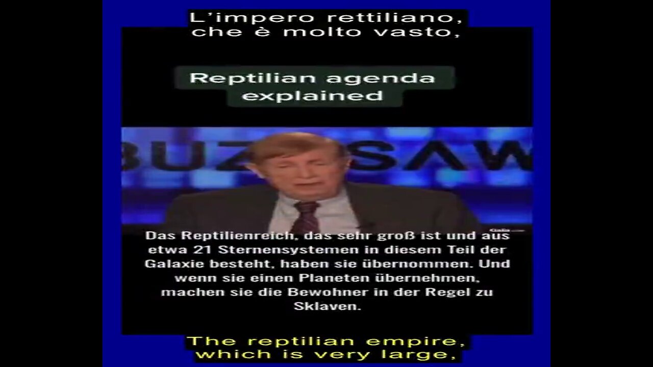 20230701 - The Reptilian Agenda explained - THEY CONTROLLED the EARTH as PRISON-[ITA-ENG subs]