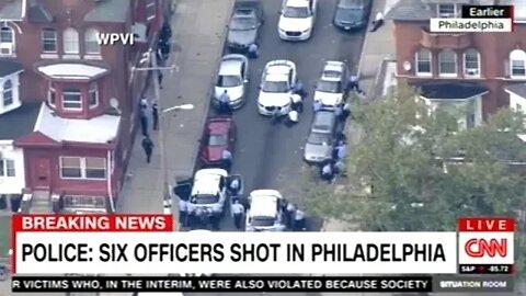 Video Shows Cops Running Away From Gunfire In Philadelphia!