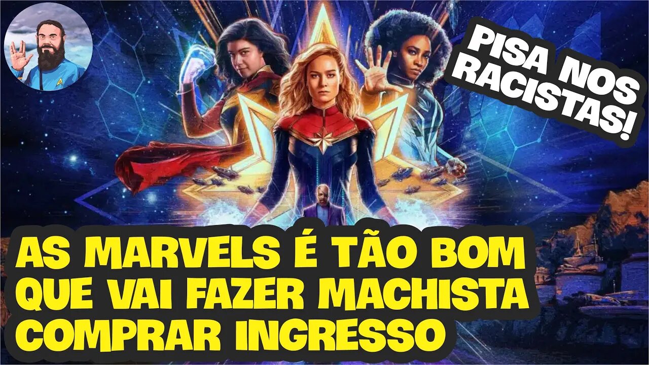 As Marvels é tão bom que vai fazer muito machista se render e comprar o ingresso