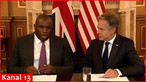 Blinken and UK counterpart Lammy sit down for wide-ranging talks in London