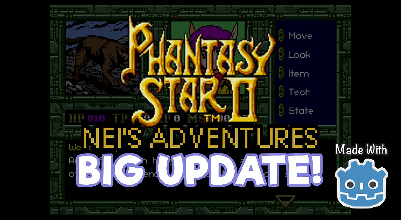 Phantasy Star II: Nei's Adventures - BIG UPDATE!