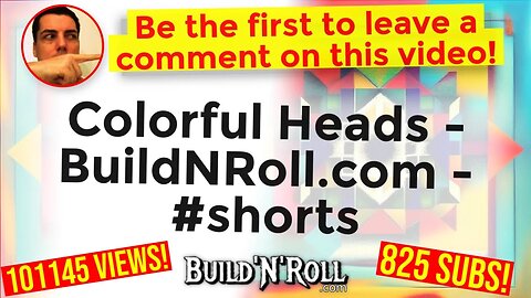 Colorful Heads - BuildNRoll.com - #shorts