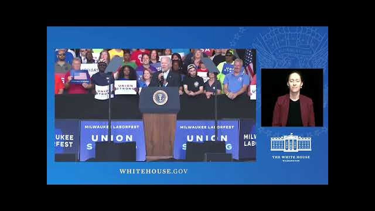 President Biden Delivers Remarks Celebrating Labor Day and the Dignity of American Workers