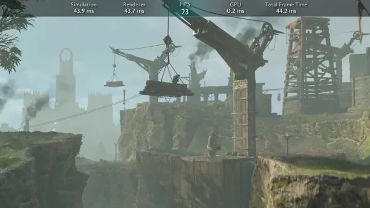 Benchmark: XFX Radeon RX 580 GTS 8GB + Ryzen 7 3700X - Middle Earth Shadow of War 4K High Settings