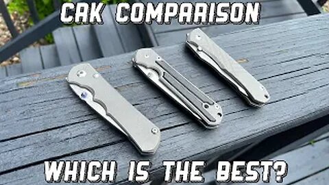 Chris Reeve Knives Sebenza vs Inkosi vs Umnumzaan