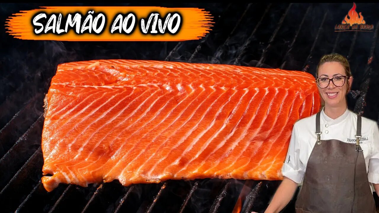 SALMÃO AO MOLHO DE MARACUJÁ - AO VIVO