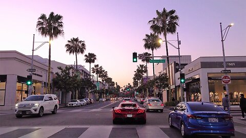 Los Angeles 4K - California Glow - Scenic Drive