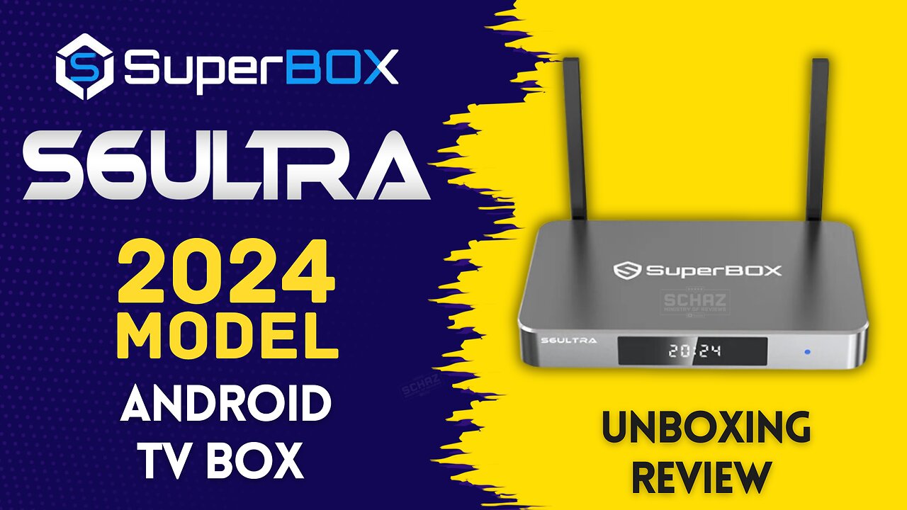 NEW SuperBox S6 ULTRA Android TV Box 2024 | UNBOXING REVIEW