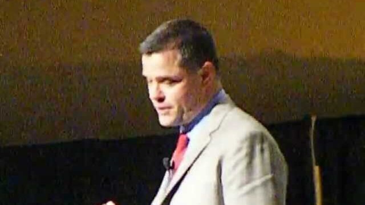 Joe Lombardi of the New Orleans Saints at the Catholic men's Conference 2012.AVI