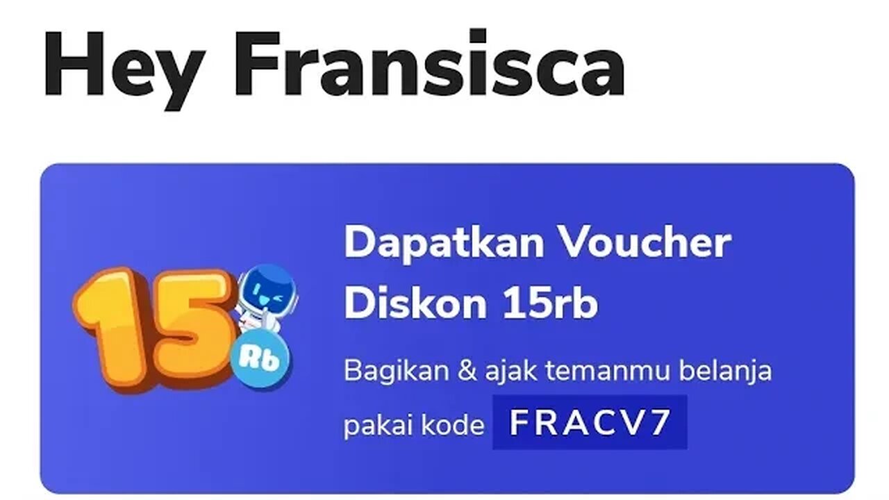 REDEEM MY CODE FRACV7 ASTRO APPS -- FRANSISCA OFFICIAL