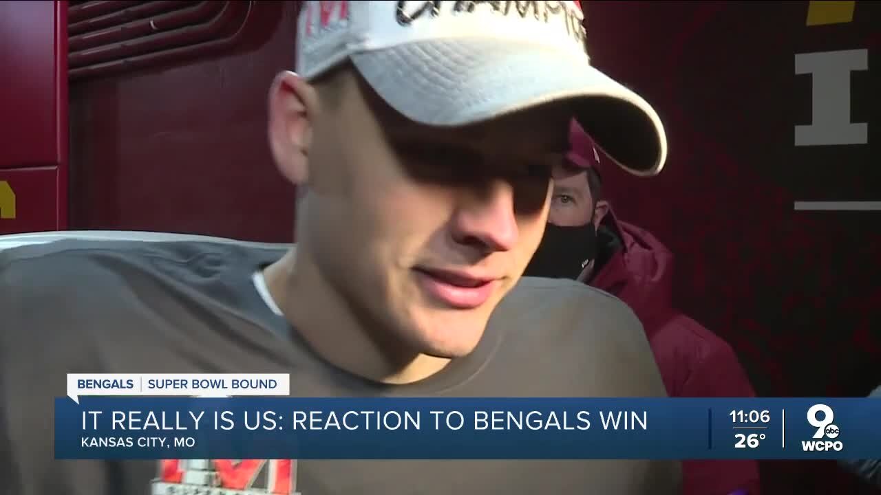 Bengals' Burrow, McPherson react to win over Chiefs