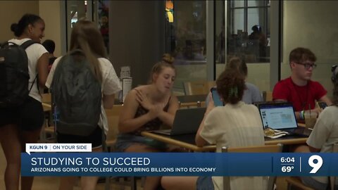 New study says more people going to college could benefit Arizona's economy