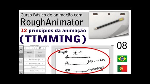 Princípios da animação - 03 (Timming) - RoughAnimator 08