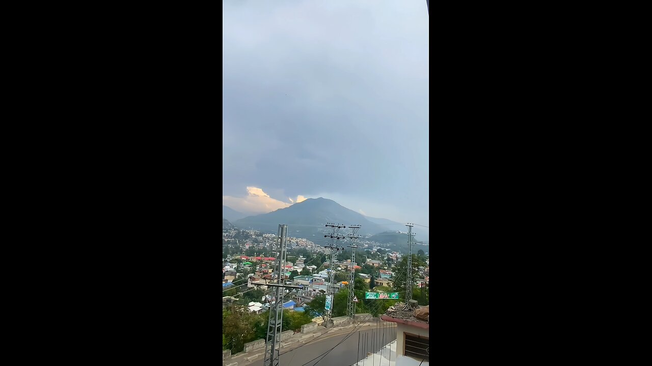 Muzaffarabad City Morning View #muzaffarabad #city #kashmir #pakistan #beautiful #beauty #vlog