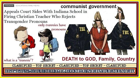 DEATH to communist government 2024 so help us GOD