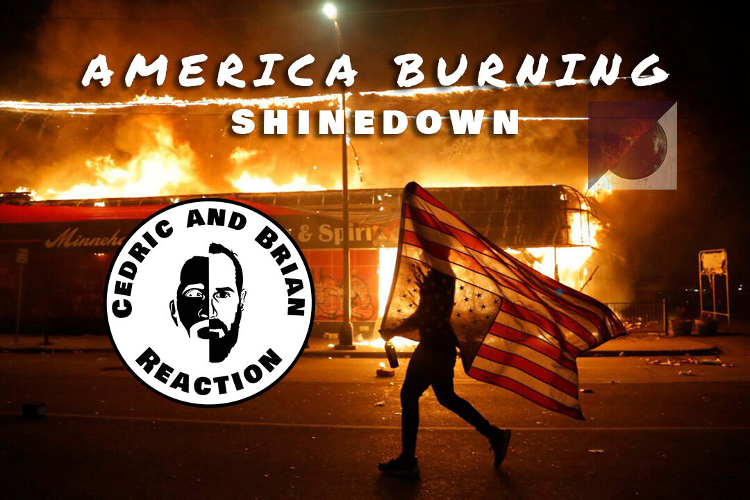 America Burning by SHINEDOWN Reaction Video #shinedown #americaburning #cedricandbrian