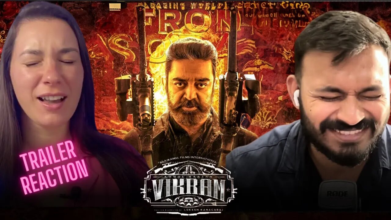 VIKRAM Trailer Reaction! | Kamal Haasan | VijaySethupathi | FahadhFaasil | Lokesh Kanagaraj