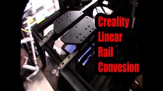 Creality Ender 3 CR-10 Linear Rail Conversion Bed Support Mounts