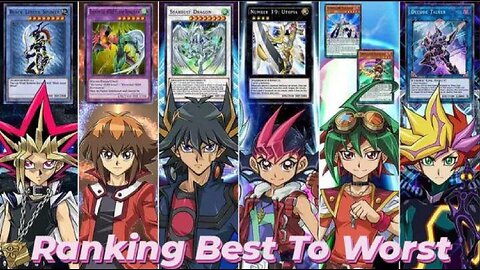 My Rankings From Best To Worst Yu-Gi-Oh! Protagonist