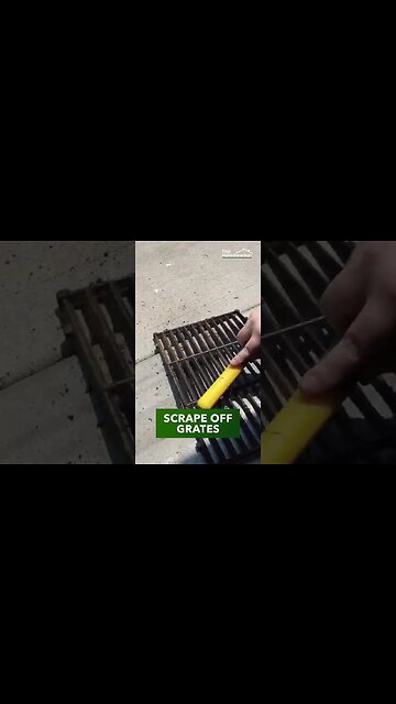 How to Clean Your Gas BBQ Grill - Step-by-Step #shorts