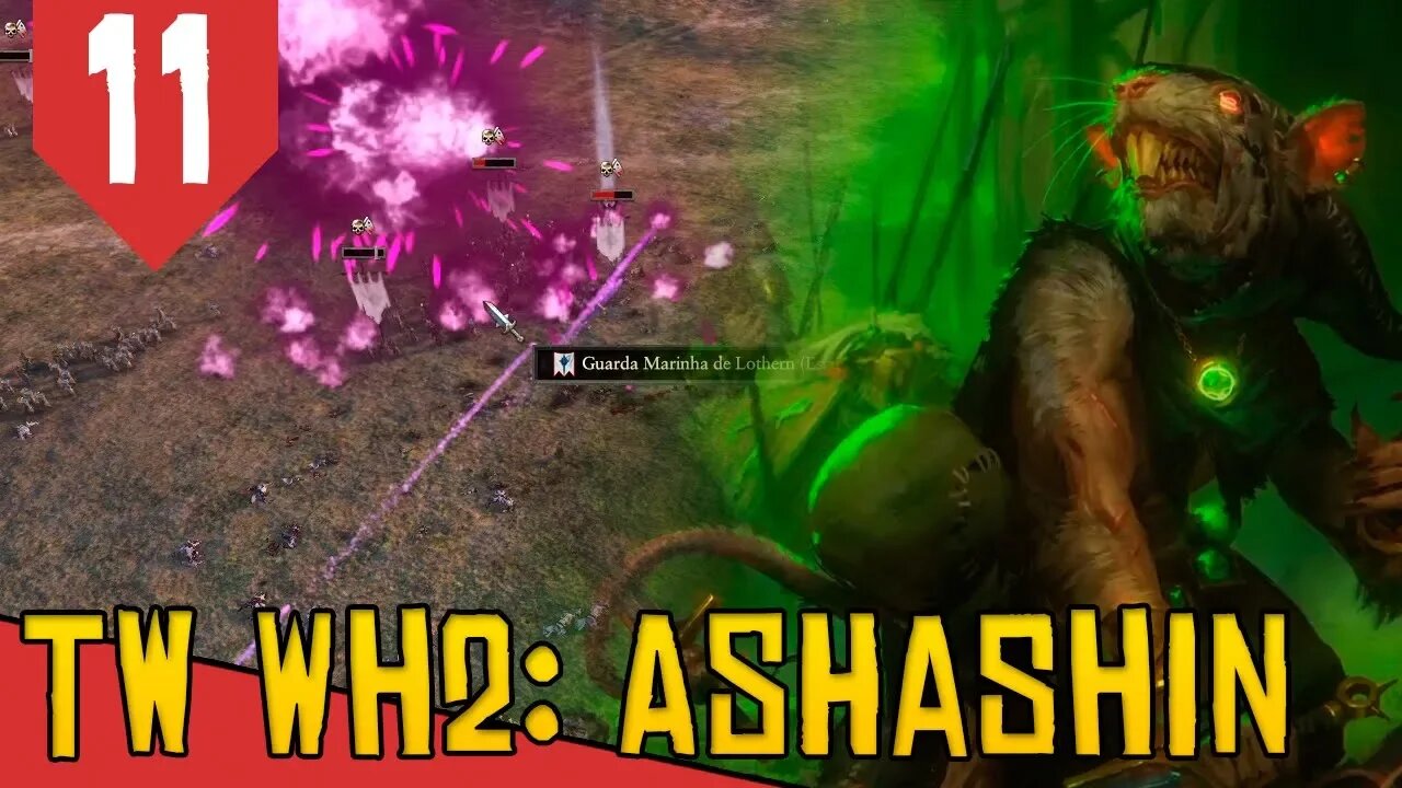 Partindo para o ATAQUE - Total War Warhammer 2 Ashashin #11 [Gameplay Português PT-BR]