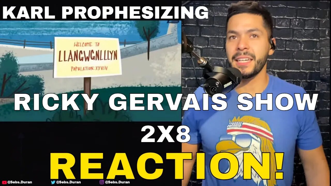 Karl the Prophet - Ricky Gervais Show 2x8 - American Immigrant reacts to Karl